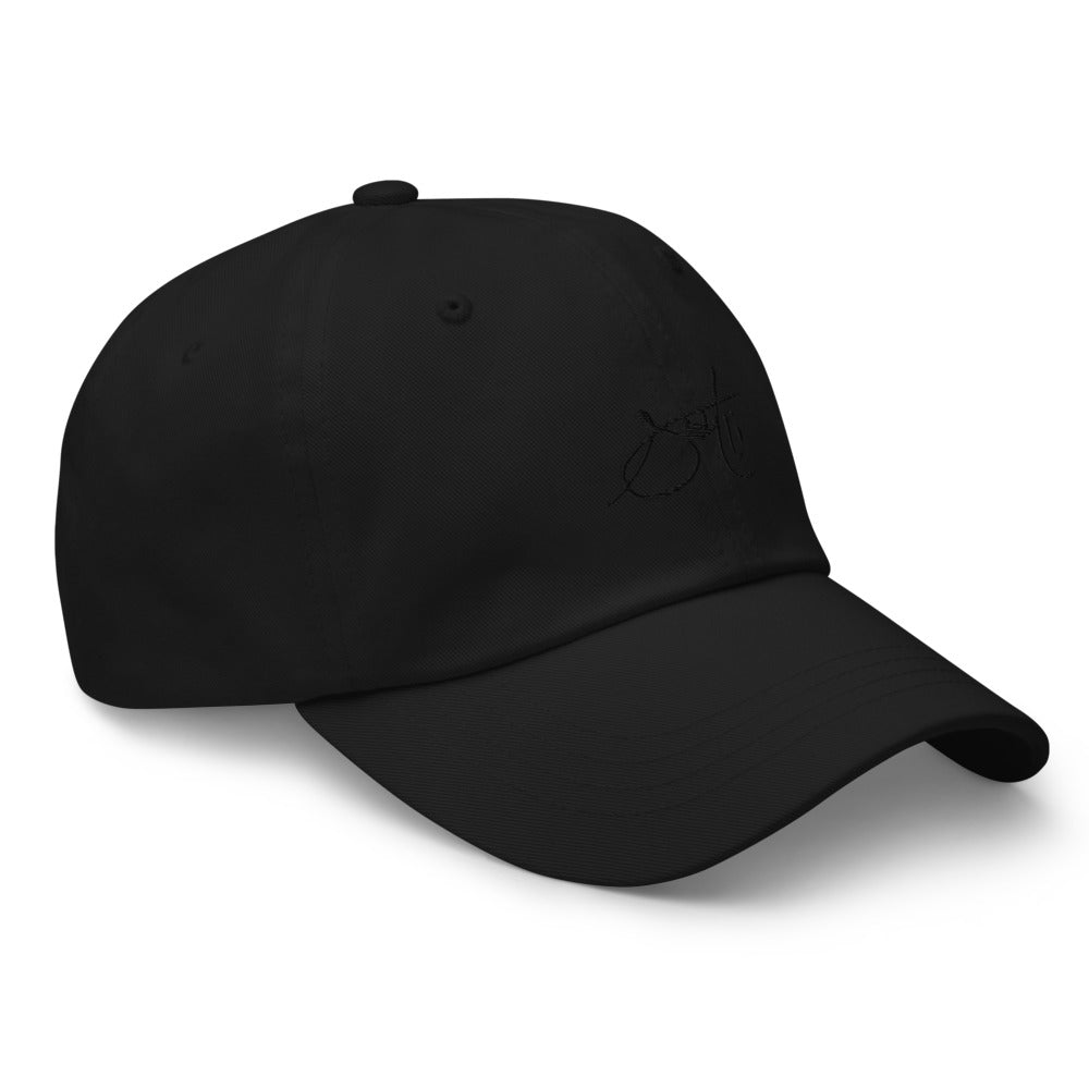 SaintCi "Signature" Dad Hat (Black Signature)