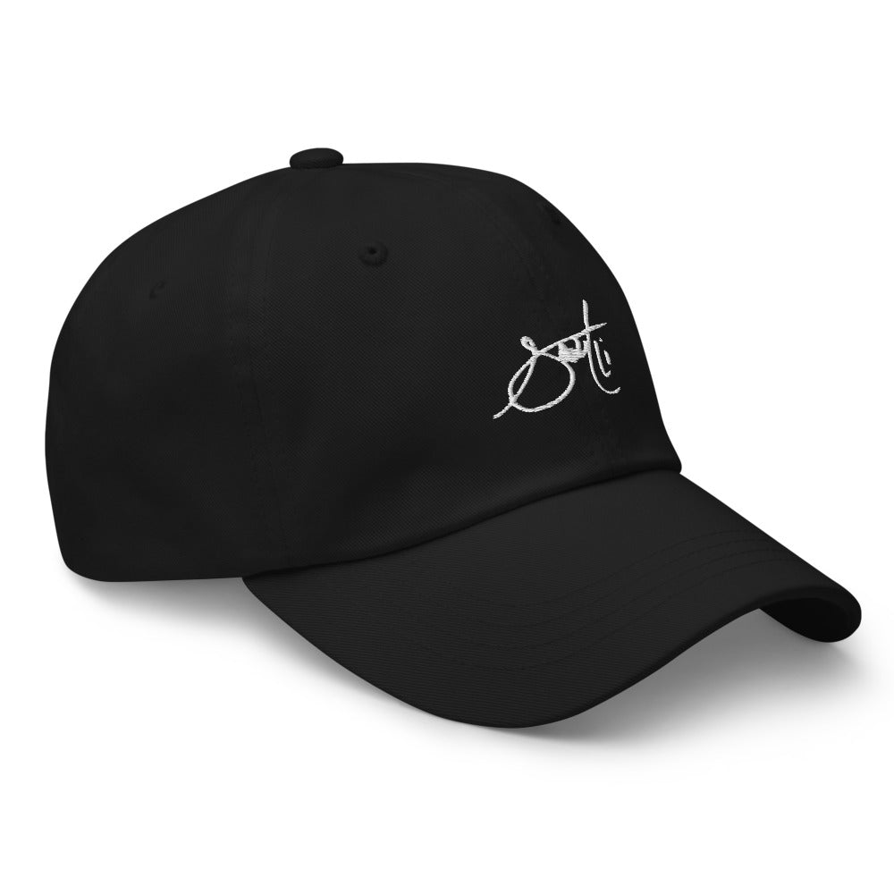 SaintCi "Signature" Dad Hat (White Signature)