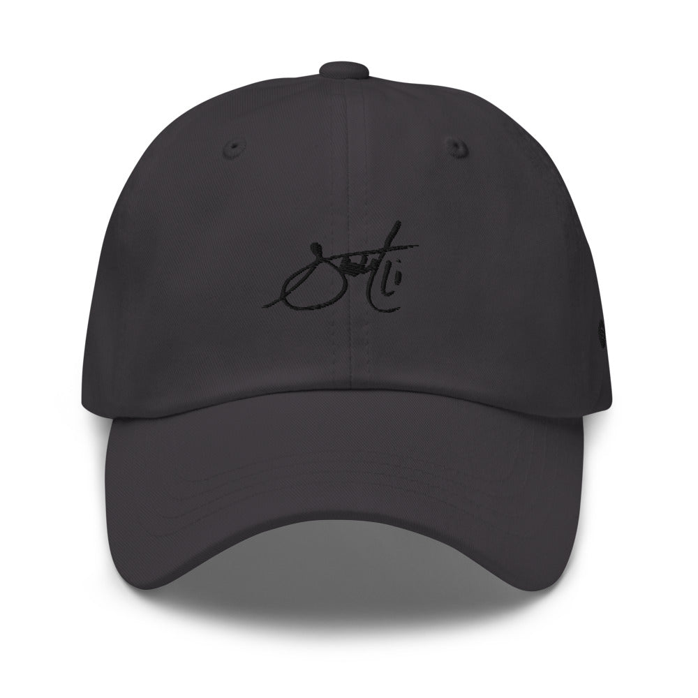 SaintCi "Signature" Dad Hat (Black Signature)