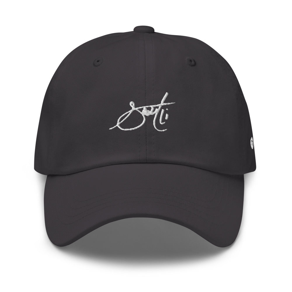 SaintCi "Signature" Dad Hat (White Signature)