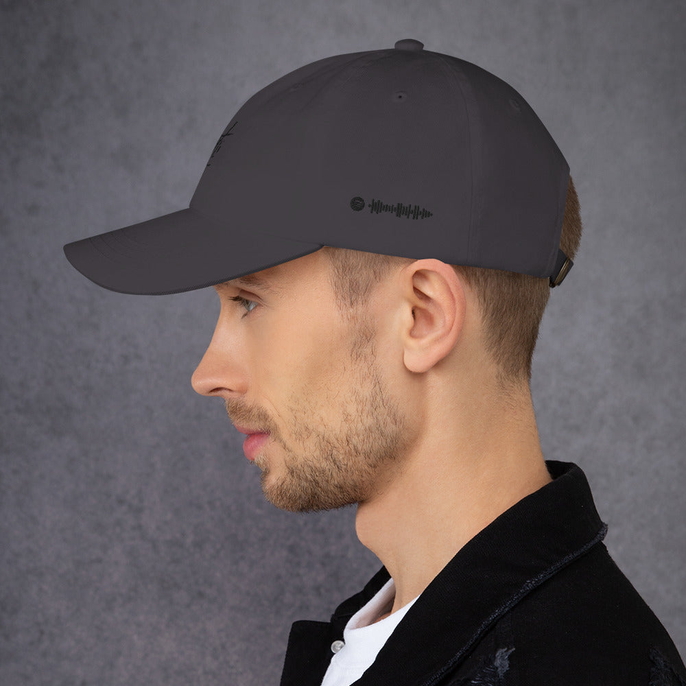 SaintCi "Signature" Dad Hat (Black Signature)