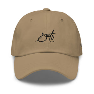 SaintCi "Signature" Dad Hat (Black Signature)