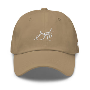 SaintCi "Signature" Dad Hat (White Signature)