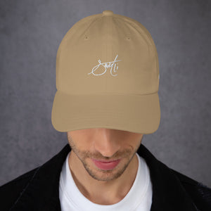 SaintCi "Signature" Dad Hat (White Signature)