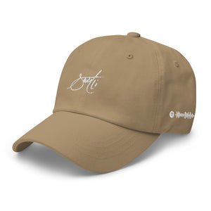 SaintCi "Signature" Dad Hat (White Signature)