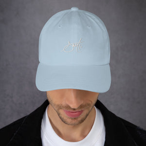 SaintCi "Signature" Dad Hat (White Signature)