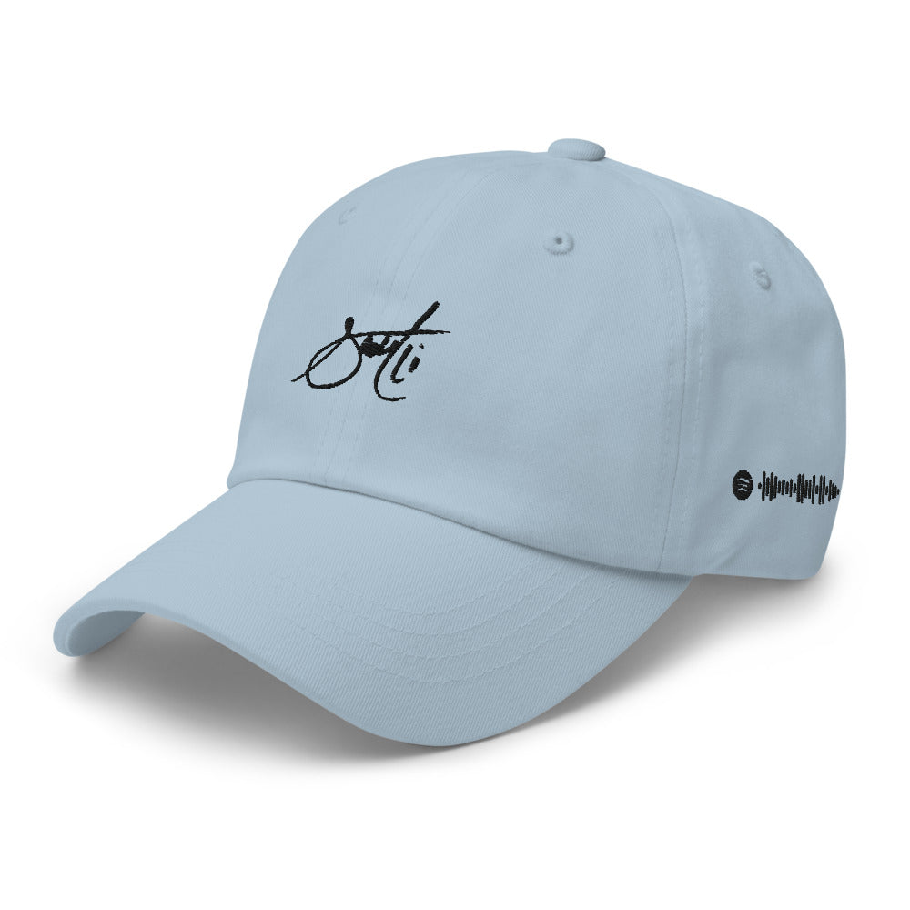 SaintCi "Signature" Dad Hat (Black Signature)