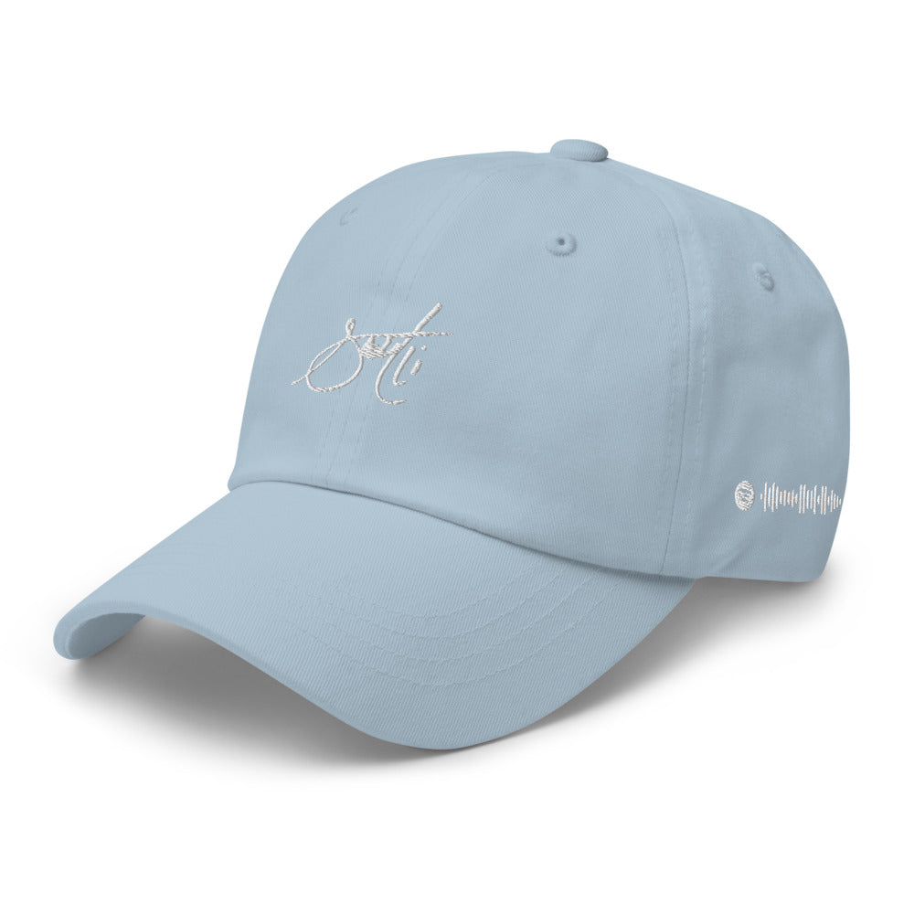 SaintCi "Signature" Dad Hat (White Signature)