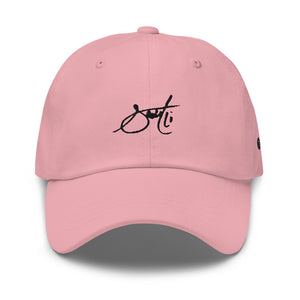 SaintCi "Signature" Dad Hat (Black Signature)