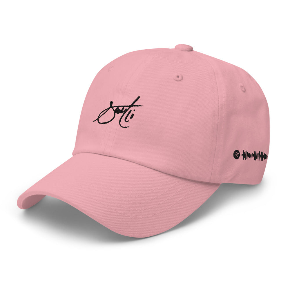 SaintCi "Signature" Dad Hat (Black Signature)