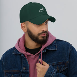 SaintCi "Signature" Dad Hat (White Signature)