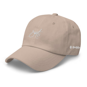 SaintCi "Signature" Dad Hat (White Signature)