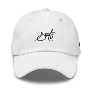 SaintCi "Signature" Dad Hat (Black Signature)