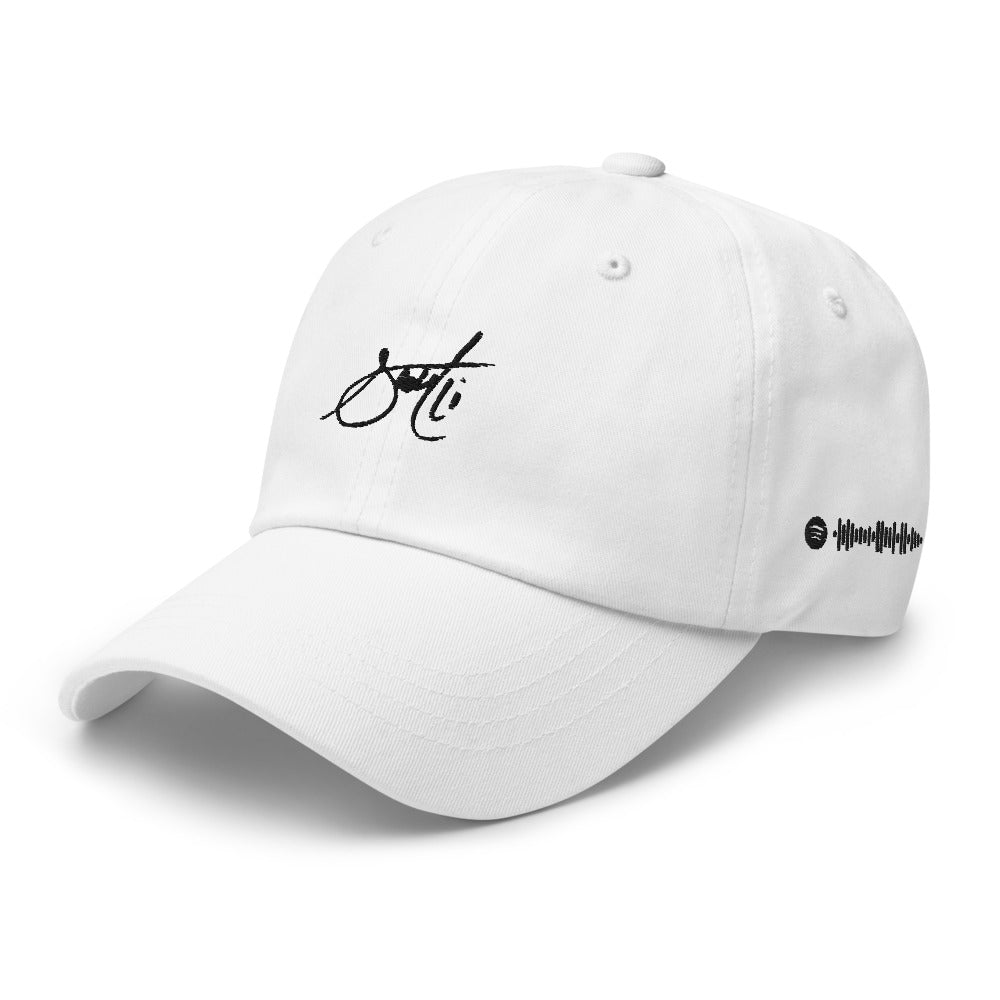 SaintCi "Signature" Dad Hat (Black Signature)