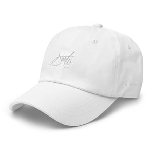 SaintCi "Signature" Dad Hat (White Signature)