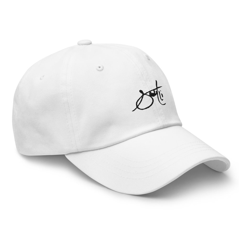 SaintCi "Signature" Dad Hat (Black Signature)