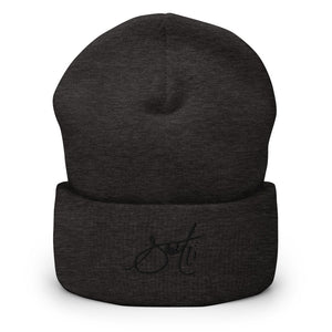 SaintCi "Signature" Embroidered Beanie (Black Signature)