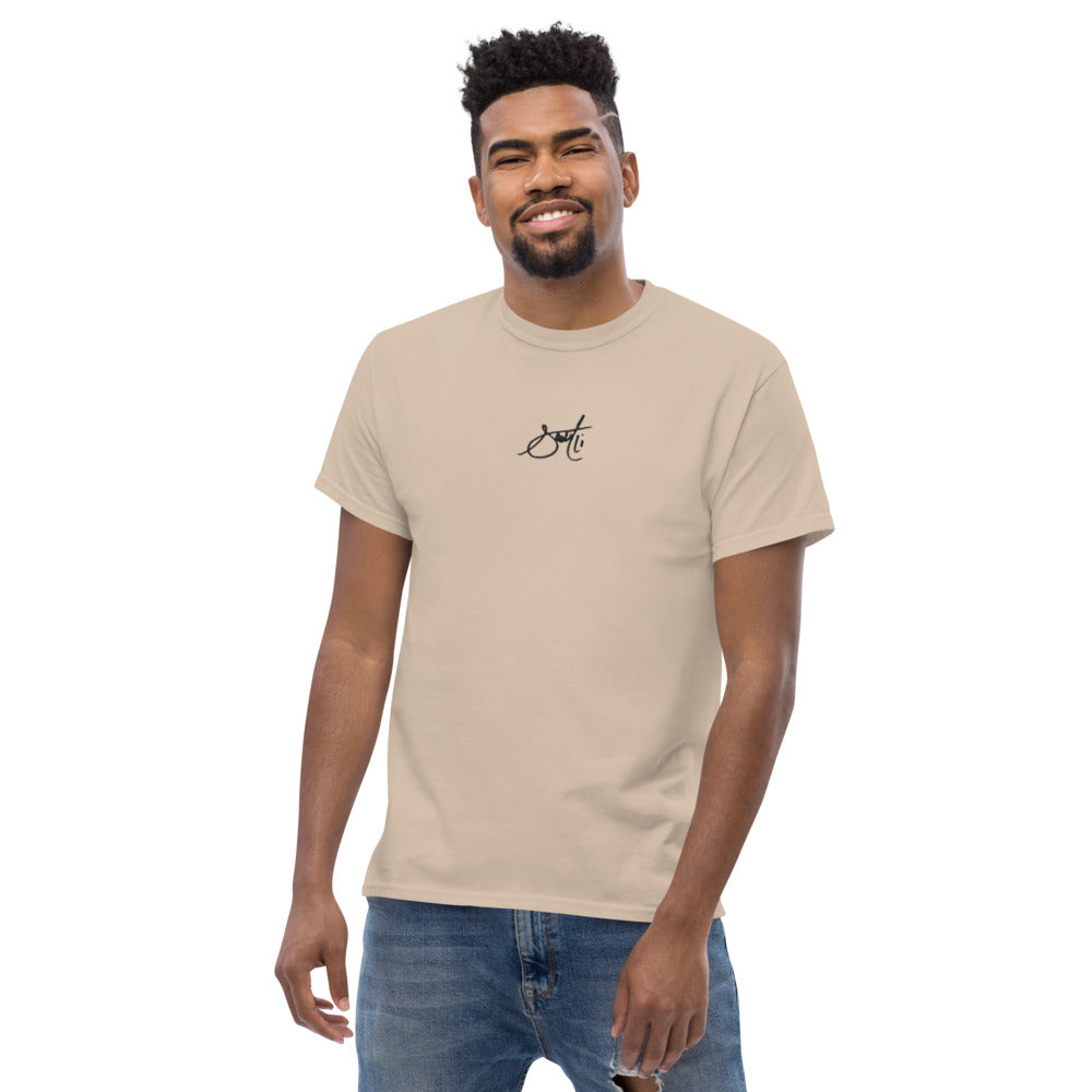 SaintCi "Signature" Embroidered T-Shirt (Black Signature)