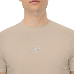 SaintCi "Signature" Embroidered T-Shirt (White Signature)