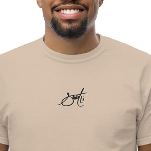 SaintCi "Signature" Embroidered T-Shirt (Black Signature)