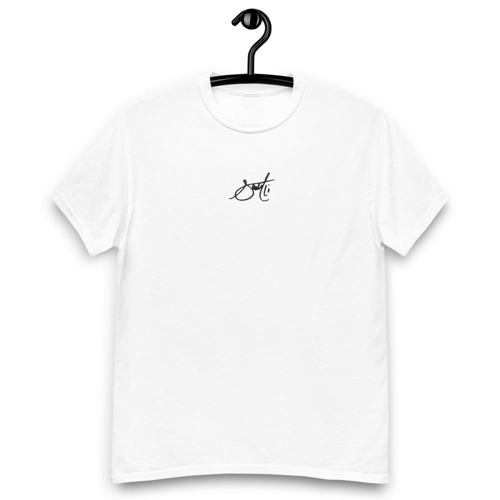 SaintCi "Signature" Embroidered T-Shirt (Black Signature)