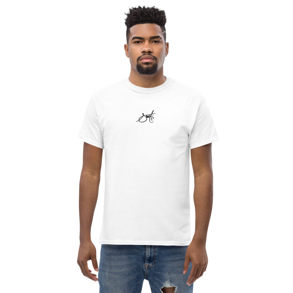 SaintCi "Signature" Embroidered T-Shirt (Black Signature)