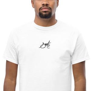 SaintCi "Signature" Embroidered T-Shirt (Black Signature)